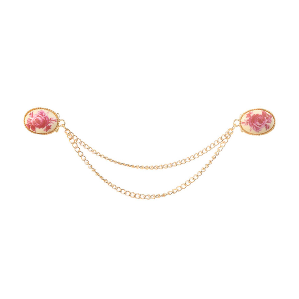 Elegant Vintage Royal Brooch Intricate Floral Alloy-Style4
