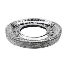 Engangsdeksel til komfyrbrennere, erstatningsfôr til koketopper, korrosjonsbestandig og temperaturbestandig aluminiumsfolie for enkel installasjon