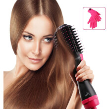Heat Blocking for Hair Styling Glove For High-Temp Tools, Comfortable and Flexible Heat Resistant Glove For Curling Wand And Hair Dryer Use,