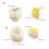 Reusable Triangles Shaped Waffle Mould Easy Release Baking-85 4