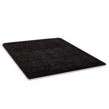 Tapis décoratifs moelleux, tapis d'appoint uni pour salon avec une surface douce et duveteuse, tapis à poils longs pour dortoirs, couche d'éponge