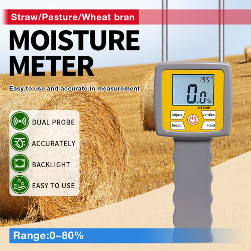 double  Sensors Hays Moisture Tester LCD Backlights Screen Fast 2