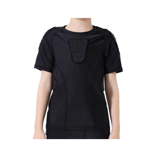Ανθεκτικό στις κρούσεις νεανικό πουκάμισο συμπίεσης με επένδυση, σχεδιασμός