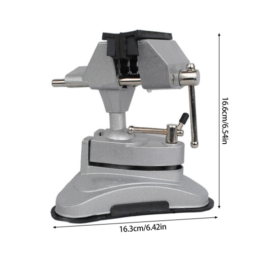 Multi Angle Swiveling Head Desktop Vise-8007 suction cup uni 2