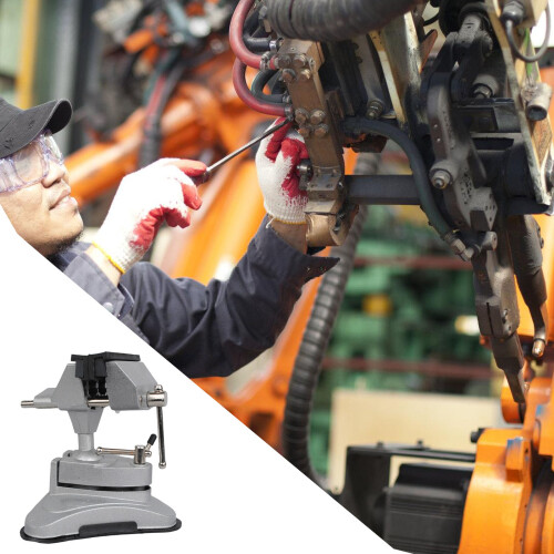 Multi Angle Swiveling Head Desktop Vise-8007 suction cup uni 1