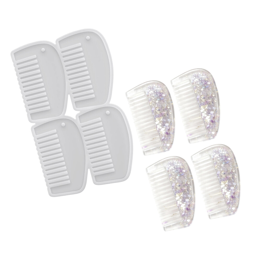 Professional Grade Silicone Comb Mold Hair Accessory Template