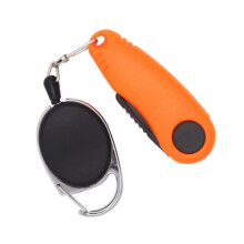 Fishing Line Cutter Stainless Steel Foldable Multifunction For Braided Line Compact Design