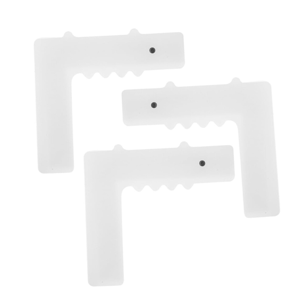 3pcs Silicone Corner Guards for Tables Child Safety Furniture Edge Protectors Bumpers