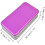96 Disc Capacity CD Case Portable CD Organizer Wallet, Hard Plastic, Protective DVD Storage, Purple 3