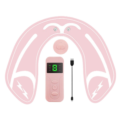 Hip Trainer Electric Buttock Toner with Remote Control, Adjustable Intensity Glute Exerciser