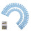 Multiple Directional Silicone Sewing Guide- Blue 1