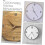 6 Sets Roman Numeral Clock Replacement Numbers Easy to Read DIY Wall Clock  Decor 2