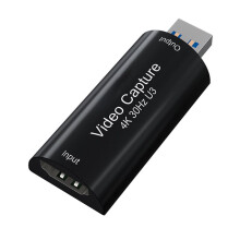 4K -Kompatibel med USB 3.0 Ljud- och Videoinspelningskort Spelinspelning för PS4 för PS5 Kamera Bärbar Dator PC Livestreaming 1080P