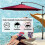 Patio Umbrella Canopy Replacement 10FT 6 Ribs Waterproof UV Protective Durable Polyester Cover 4