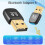 Bluetooth 5.4 Adapter USB Bluetooth Adaptador for PC Dongle Wireless Mouse Keyborad Music Audio Receiver USB Transmitter 5