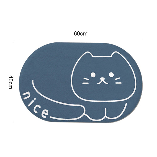 Γρήγορο Στέγνωμα Μπάνιου Hero, Αντιολισθητικό Βιονικό Φλις Χαλί με Διείσδυση 1