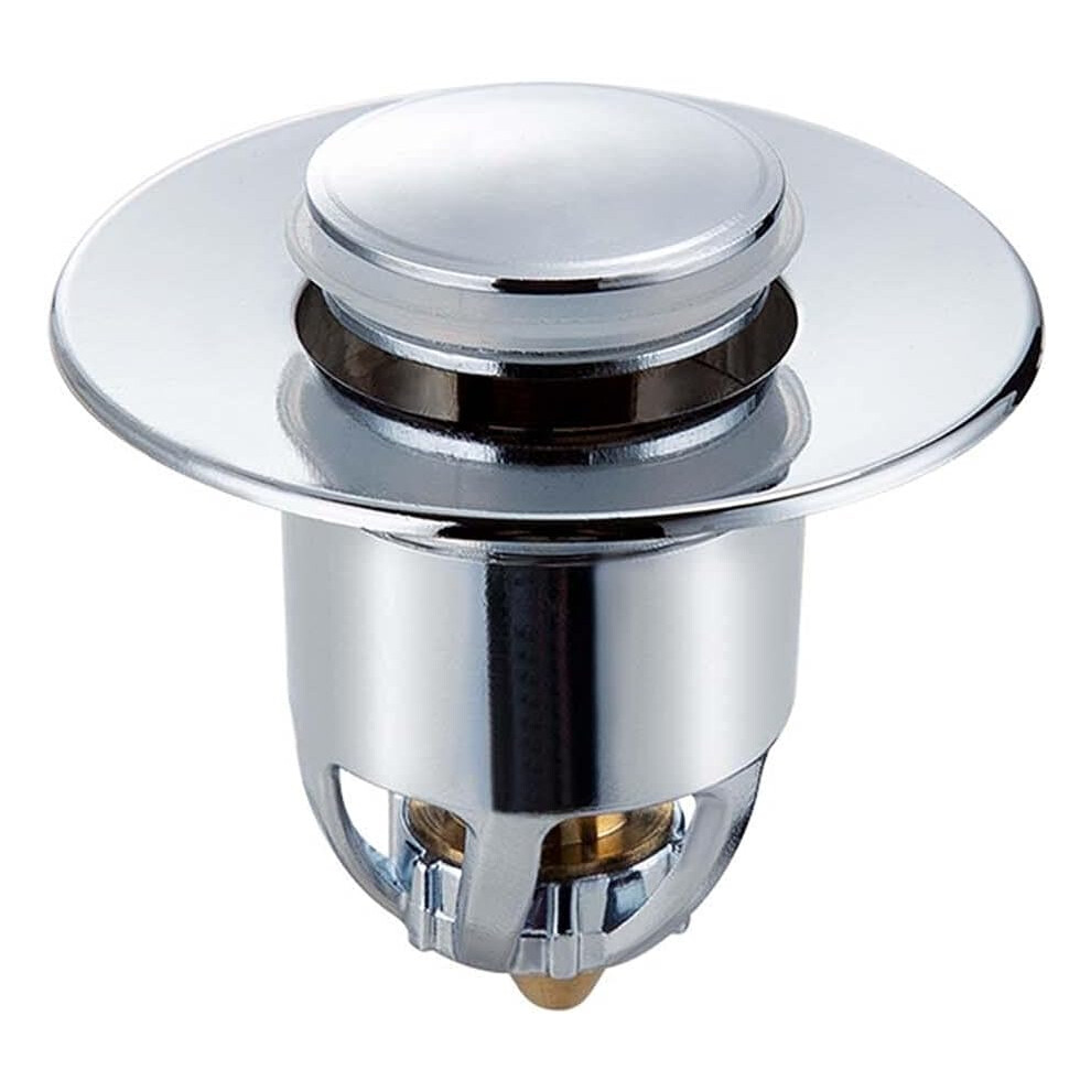 Anti-Clogging Filter Basket For Bathroom Sink, Durable Rustproof Surface Universal Pop-Up Drain Strainer With Rapid Drainage & Effective Filtration, F 9466005152242