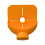 High Efficiency Wall Drilling Dust Collector Box-Orange Type A 1