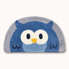 Tapis de bain luxueux en microfibre pelucheuse, confortable et élégant, doté d'une couche d'éponge ultra-absorbante pour un séchage rapide et