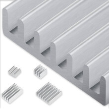 Riduzione dei guasti hardware, dissipatore di calore in alluminio con superficie maggiorata, buona conduttività termica per un raffreddamento