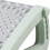 Compact Green Foot Step Stool Massage Roller Relieve Fatigue Under Desk Use 2