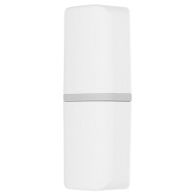 Estuche de viaje para cepillo de dientes, soporte portátil para cepillo de dientes, ideal para viajes, salidas, viajes de negocios, escuela y uso en