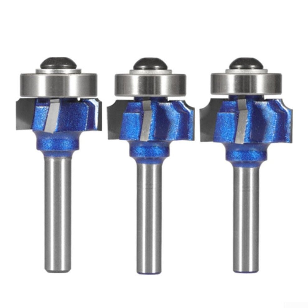 Woodworking Router Bit Set 6Mm Shank 4Flute R1 R2 R3 Side Milling Cutters 9001264875558