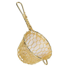 Feinmaschiger Blattfilter, wiederverwendbarer Kupfer-Infuser für Kaffee, Zucker und Gewürze, handgefertigtes Messingsieb für Langlebigkeit und