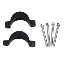 Handlebar Risers 20mm Rise For LongDistance Cyclists Motorcycle Handlebar Riser Set Lightweight Durable