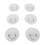D-Ring-Patch-Kit aus Edelstahl, PVC-D-Ringe für 9