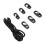 D-Ring-Patch-Kit aus Edelstahl, PVC-D-Ringe für 13