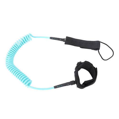 9,8 ft Surf Leine Spirale TPU Coiled Stand Up 1