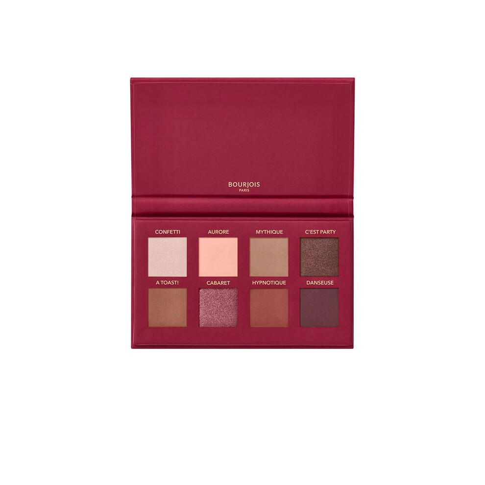 Cream Eyeshadow Palette - Volume Glamour Evenings In Paris - 8 Shades - Long-Lasting - Powder Texture