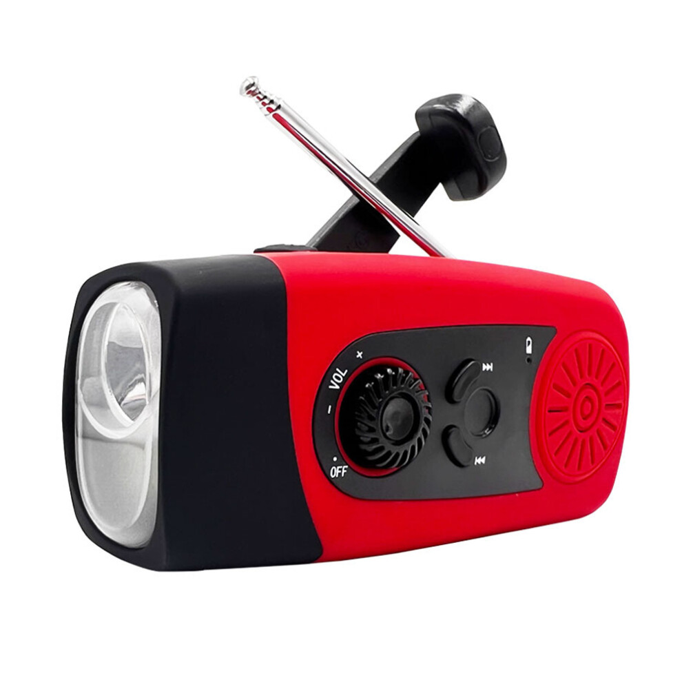 Survival Radios With Emergency Call Function, Multiple Charging Ways Including Solar And Hand Crank, Portable Solar Emergency Radio For Outdoor Campin 9420858562573