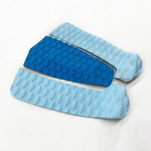 EVA Surfboard Pads Tacky Grip Blue Non Slip EVA Foam Surfboard Pad Set Compatible With Most Surfboards