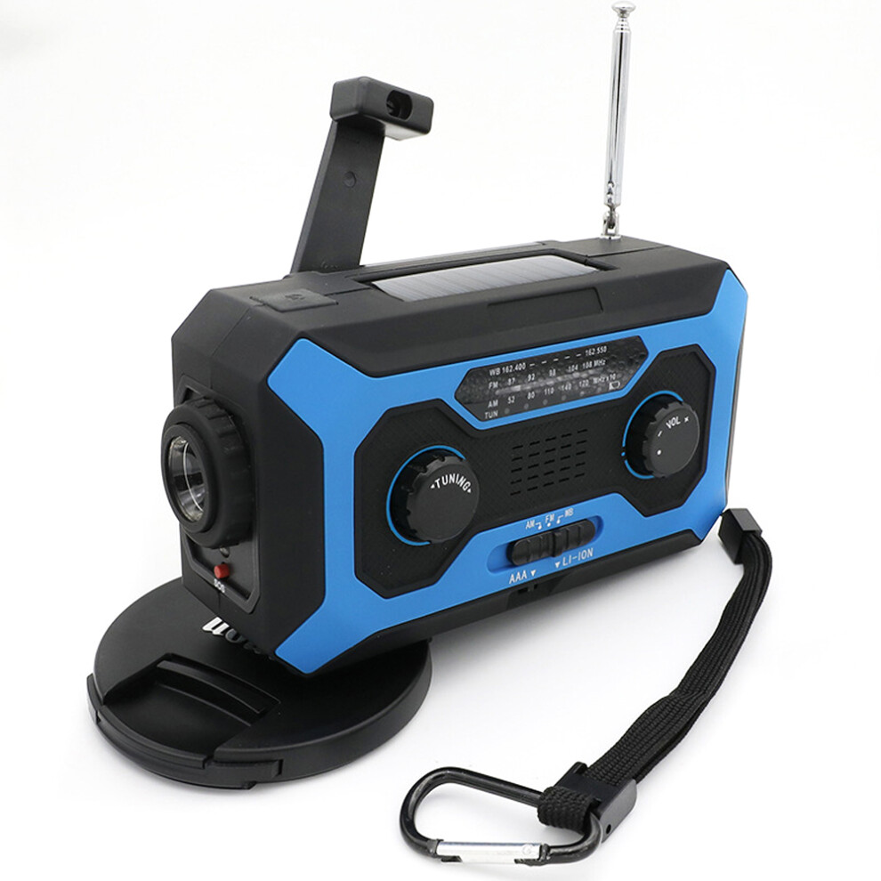 Stay Safe And Connected: Multifunctional Outdoor Emergency Radio, Access To Amfmnoaa Radio Stations, Super Bright Flashlight For Emergency Preparednes 9420858563105
