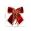 Velvety Fabric Bowknot Christmas Tree Decoration for-Red 4