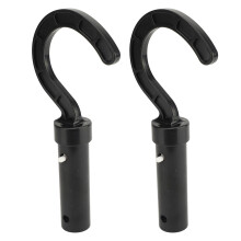 2pcs Pool Pole Hook for Robotic Pool Cleaner, Universal Skimmer Attachment Fits Telescopic Poles