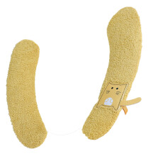Warme toiletbrilhoes, gemakkelijk schoon te maken pluche mat voor wintercomfort, past op de meeste standaardmaten.