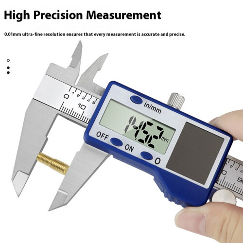 Upgrades 150mm Digital Calipers Solar power Double Energy System 2