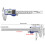 Upgrades 150mm Digital Calipers Solar power Double Energy System 2