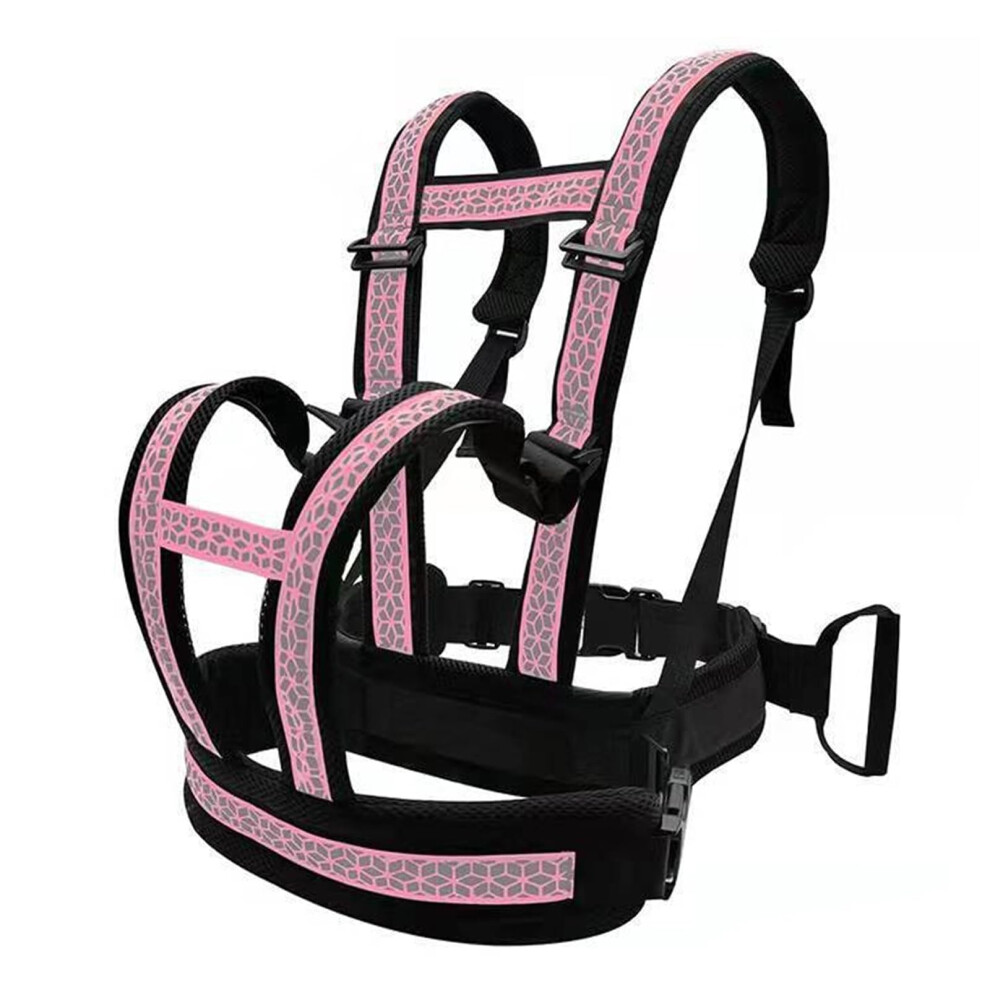 Motorcycle Child Safety Harness With Adjustable Height Strap, Antislip Secure Fit, Shock Absorption 9001264878221
