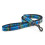 Ancol Indulgence Nylon Lead Tartan Blue 19mm X1m 1