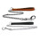 Ancol Heritage Chain Lead With Leather Handle Heavy Tan 90cm 2