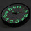 12 Inch Luminous Silent Wall Clock with Large EasyRead Numbers and Night Glow Display 1