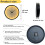 12 Inch Luminous Silent Wall Clock with Large EasyRead Numbers and Night Glow Display 2