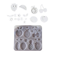 Creative Animal/Fruit Earring Pendant Mold For Resin Clay-fruit