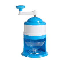 Manual Ice Crusher and Shaver with Hand Crank for Snow Cones, Slushies, Smoothies, Home Use