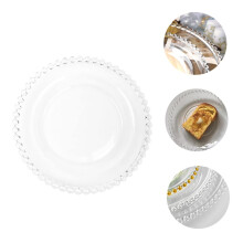 Elegant Pearl Edge Serving Bowl and Salad Plate for MultiPurpose Use at Home and Events