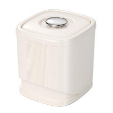 Rice Dispenser with Sealed Freshness Protection, 360 Rotatable Grain Storage Bin for Kitchen and Dormitory